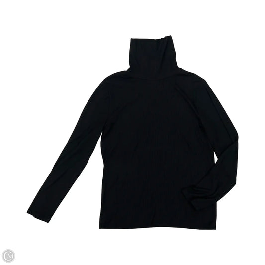 Top Long Sleeve By Loft In Black, Size: Xl