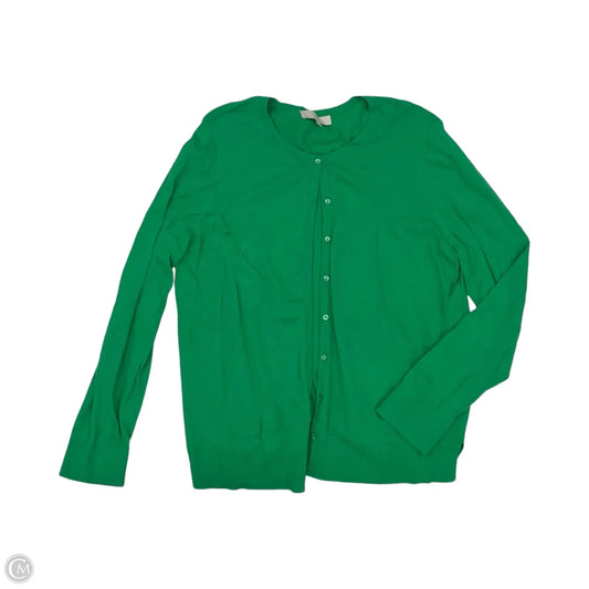 Cardigan By Loft In Green, Size: Xl