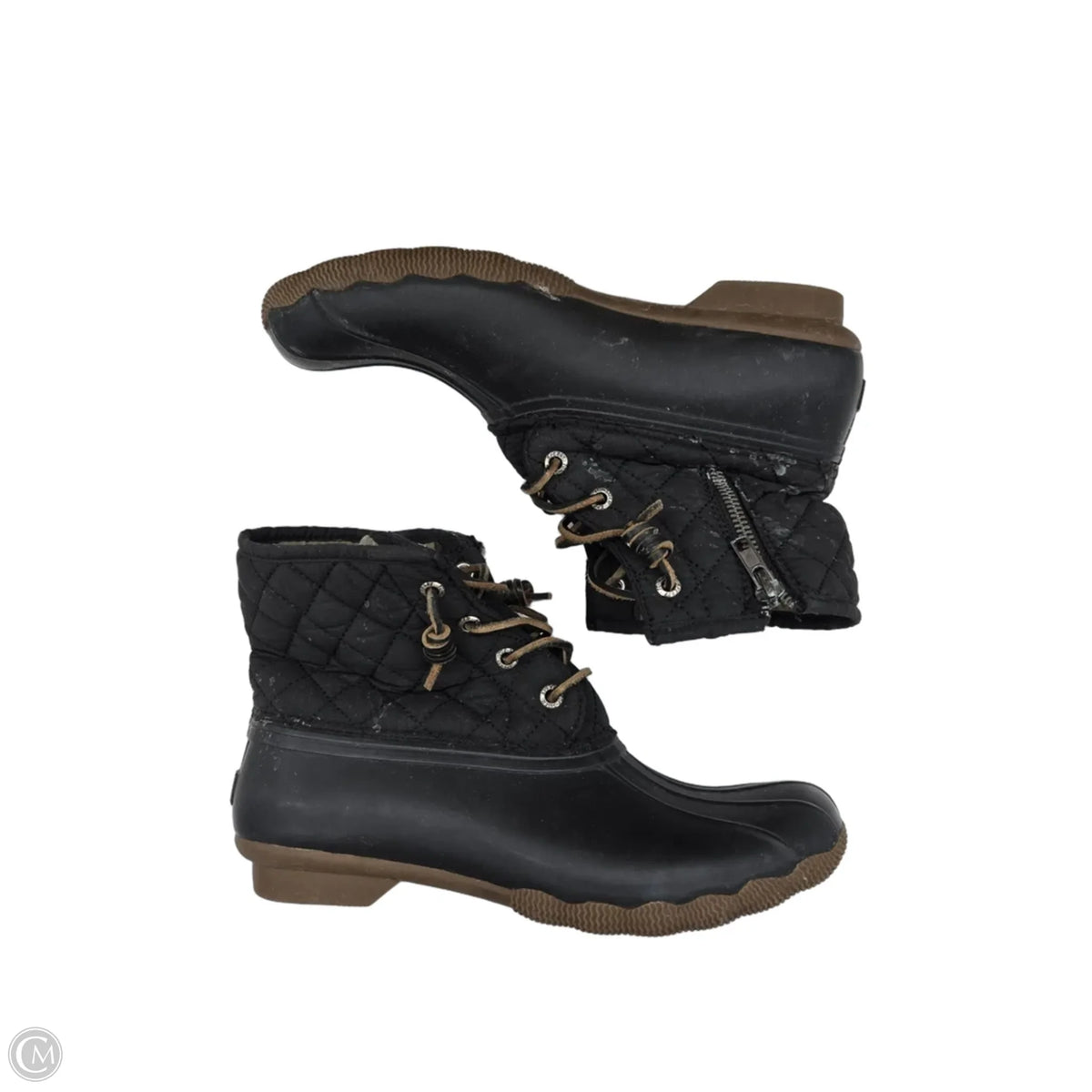 Boots Rain By Sperry In Black, Size: 8