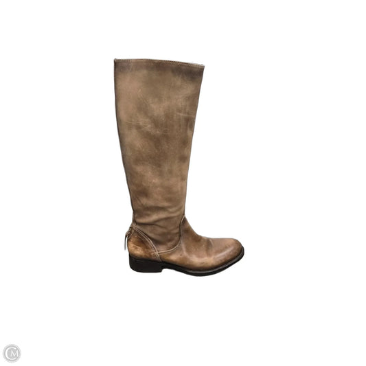Boots Designer By Vera Wang In Brown, Size: 8