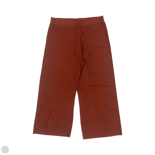 Pants Wide Leg By Nine West In Orange, Size: Xl