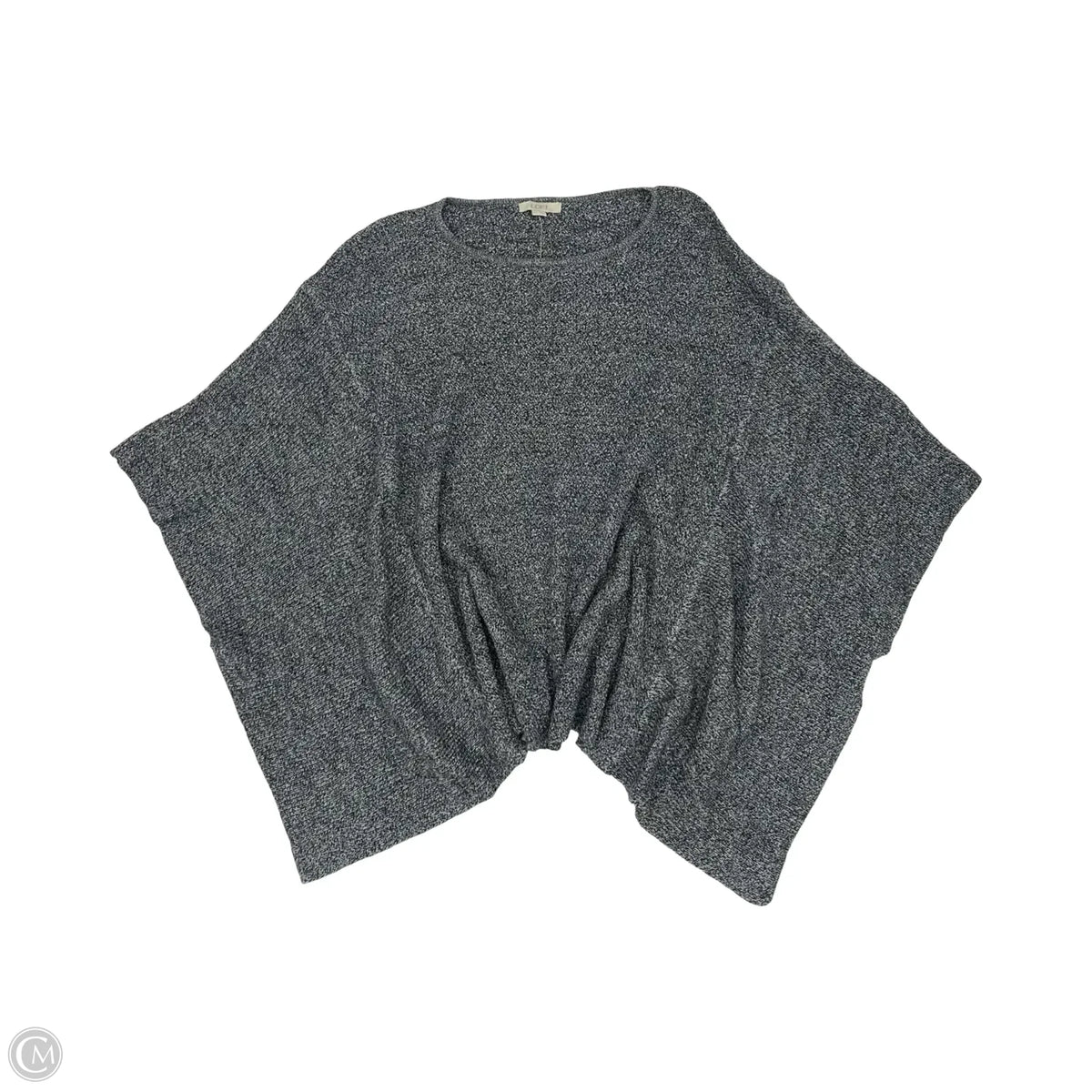 Poncho By Loft In Grey, Size: Xs