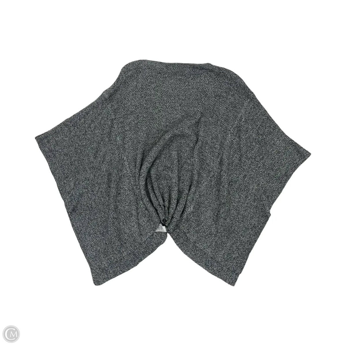 Poncho By Loft In Grey, Size: Xs