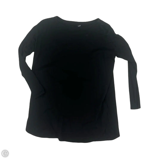 Top Long Sleeve By J. Jill In Black, Size: Xsp