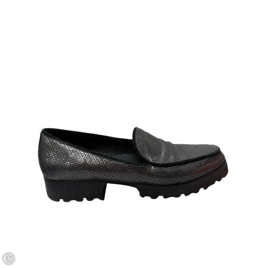 Shoes Heels Block By Donald Pliner In Silver, Size: 9.5