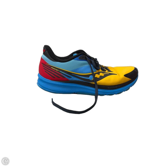 Shoes Athletic By Clothes Mentor In Multi-colored, Size: 10.5