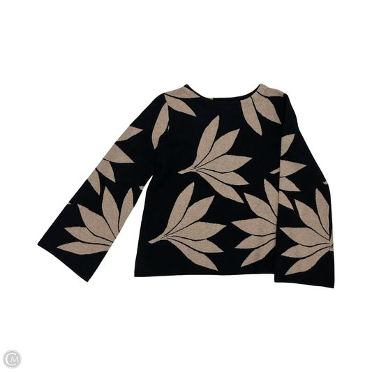 Sweater By Premise In Black & Brown, Size: L