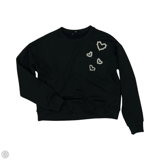 Top Long Sleeve By Marled In Black, Size: S