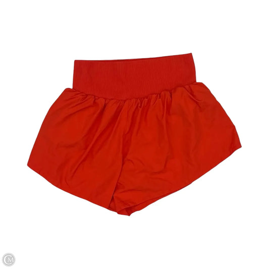 Athletic Shorts By Free People In Orange, Size: L