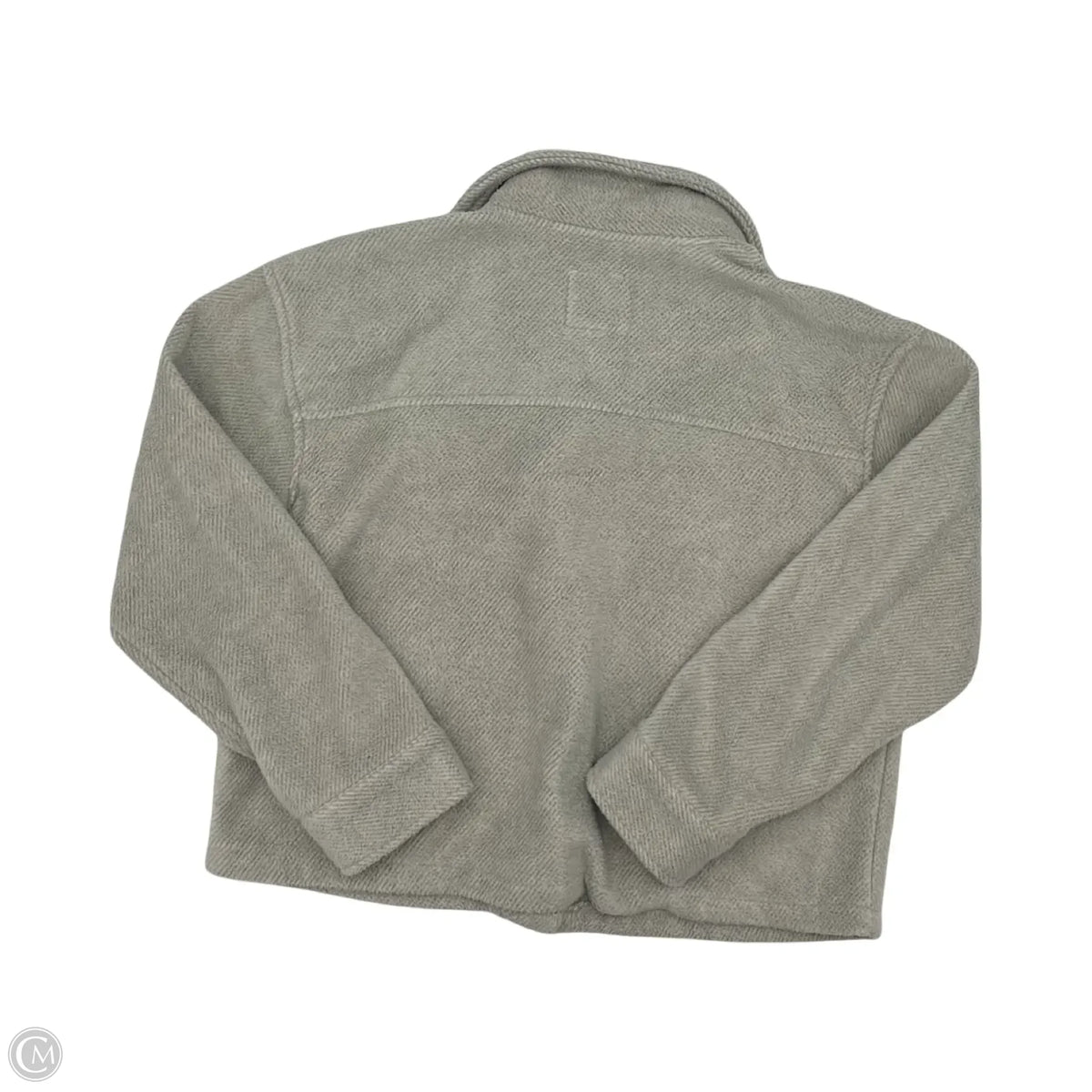 Jacket Shirt By Thread And Supply In Grey, Size: L