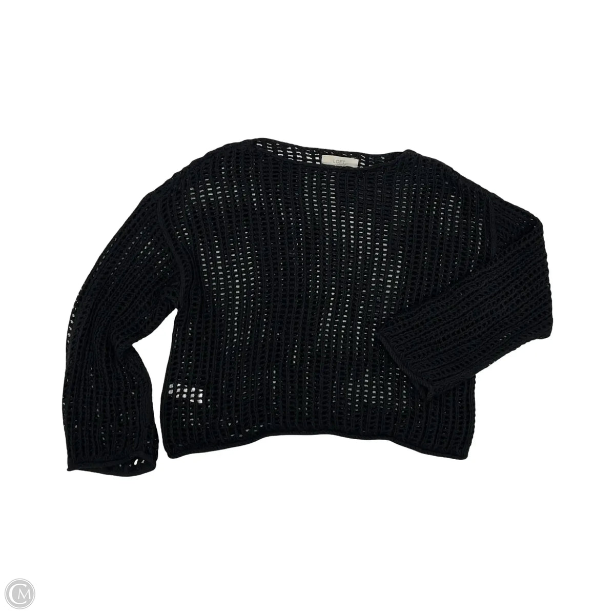 Sweater By Loft In Black, Size: L