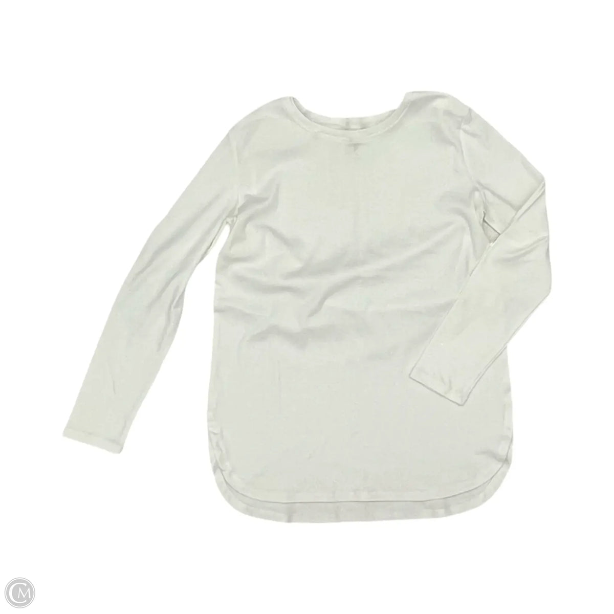 Top Long Sleeve Basic By Cmf In Cream, Size: M