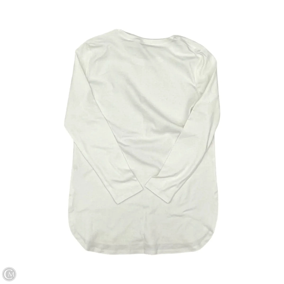 Top Long Sleeve Basic By Cmf In Cream, Size: M