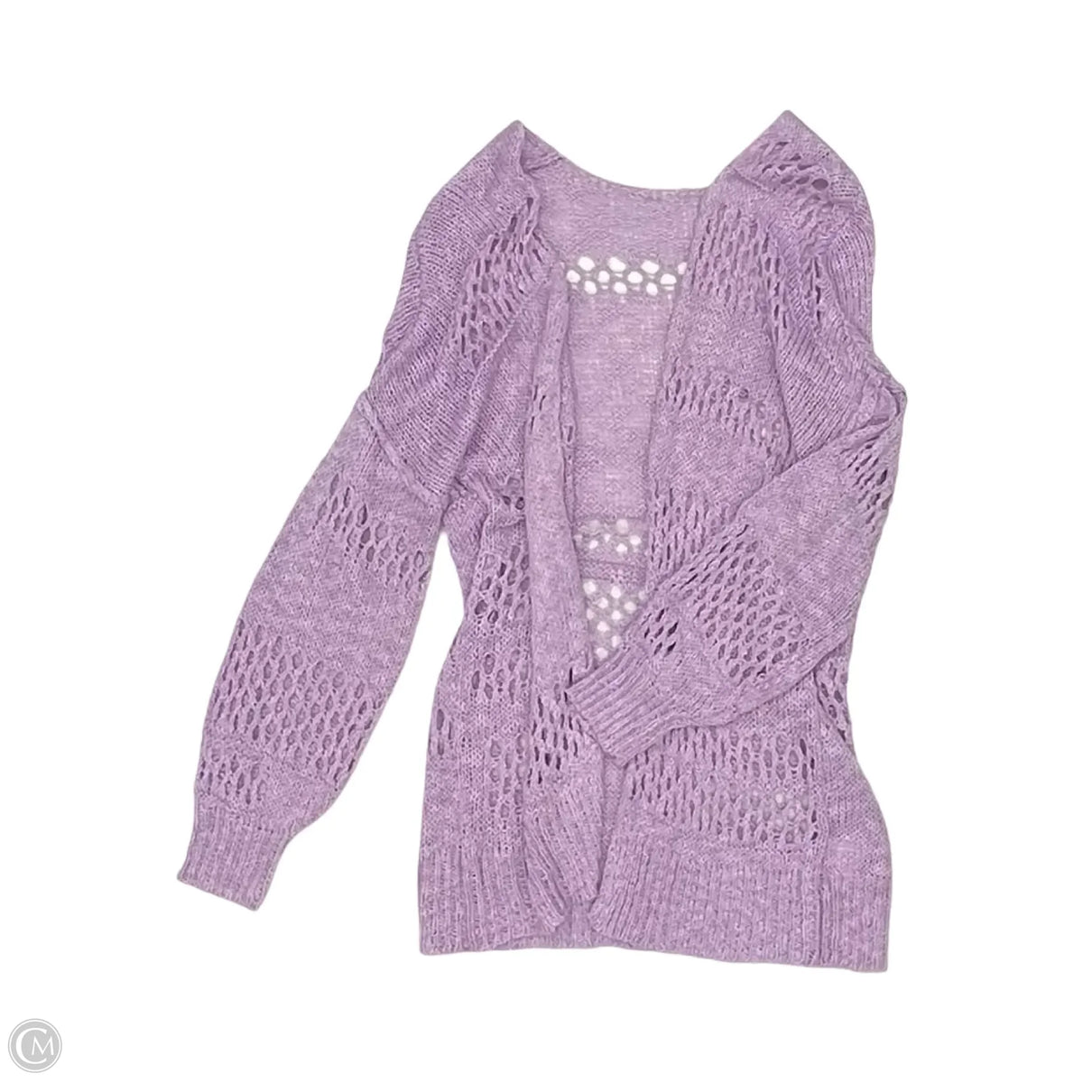 Cardigan By Cmf In Purple, Size: M