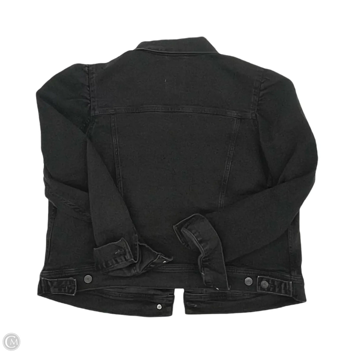 Jacket Denim By Gap In Black, Size: L