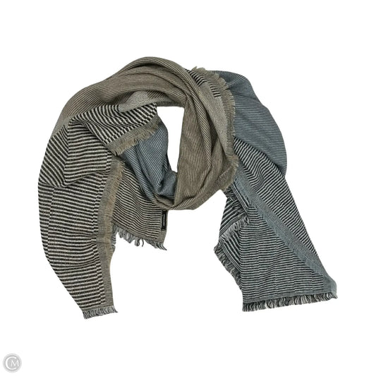 Scarf Winter By Clothes Mentor In Brown & Grey