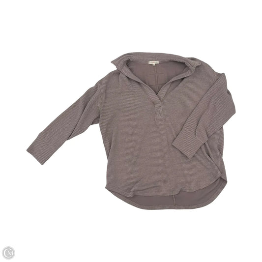 Top 2pc 3/4 Sleeve By Ultra Flirt In Purple, Size: 1x