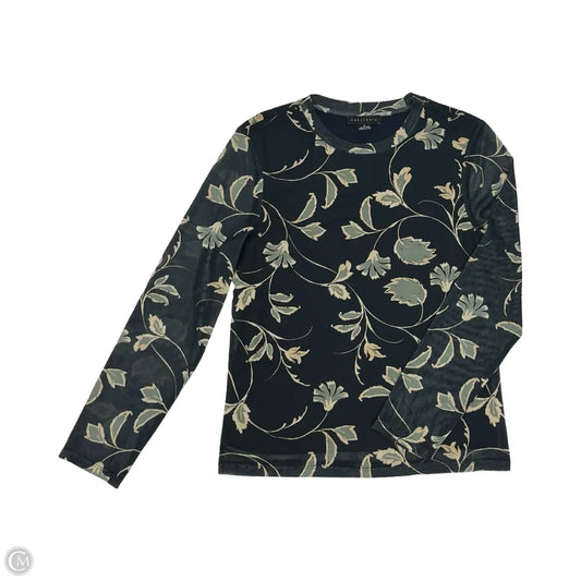 Blouse Long Sleeve By Sanctuary In Black & Green, Size: Xl