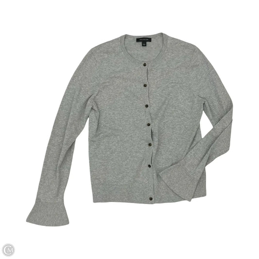 Cardigan By Ann Taylor In Grey, Size: L