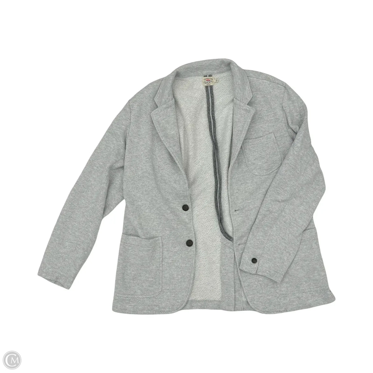 Jacket Other By Faherty In Grey, Size: L