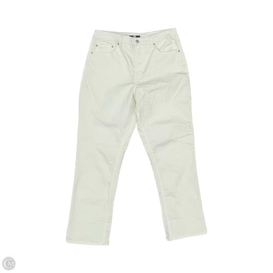 Jeans Designer By Frye In Cream, Size: 10