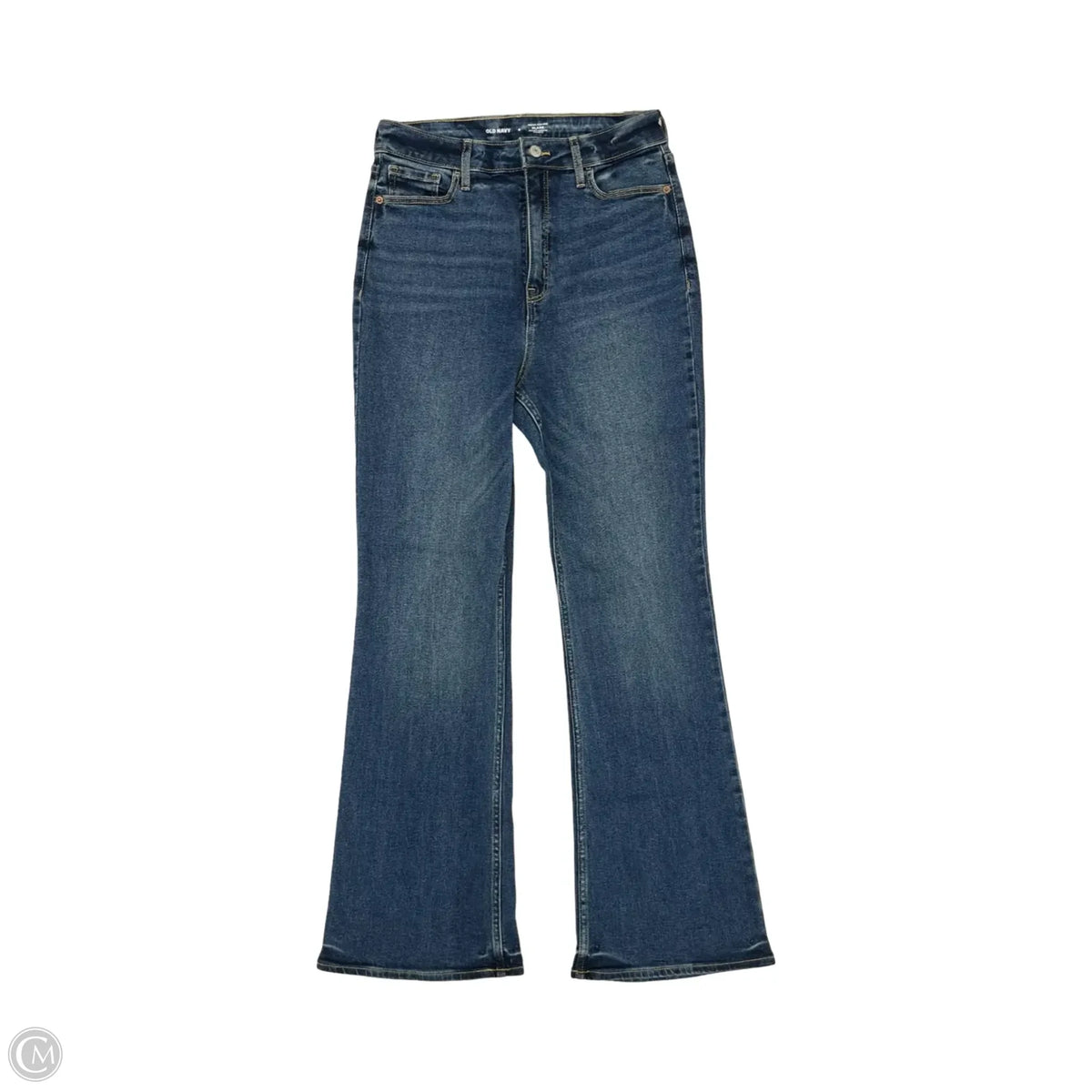 Jeans Flared By Old Navy In Blue Denim, Size: 8