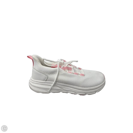 Shoes Athletic By Clothes Mentor In Pink & White, Size: 9.5