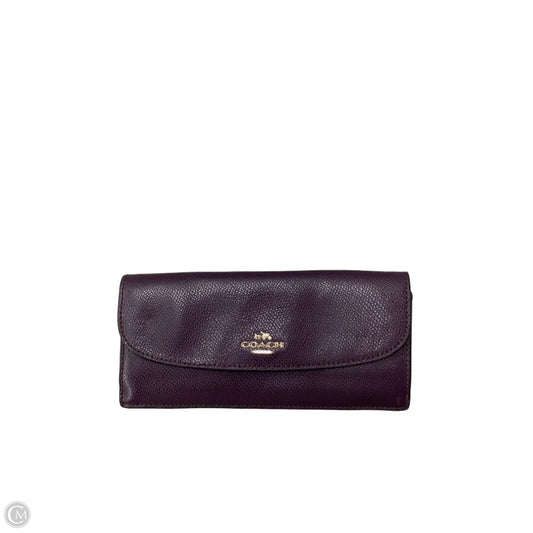 Wallet Designer By Coach, Size: Medium