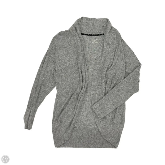 Sweater Cardigan By Marc New York In Grey, Size: 3x