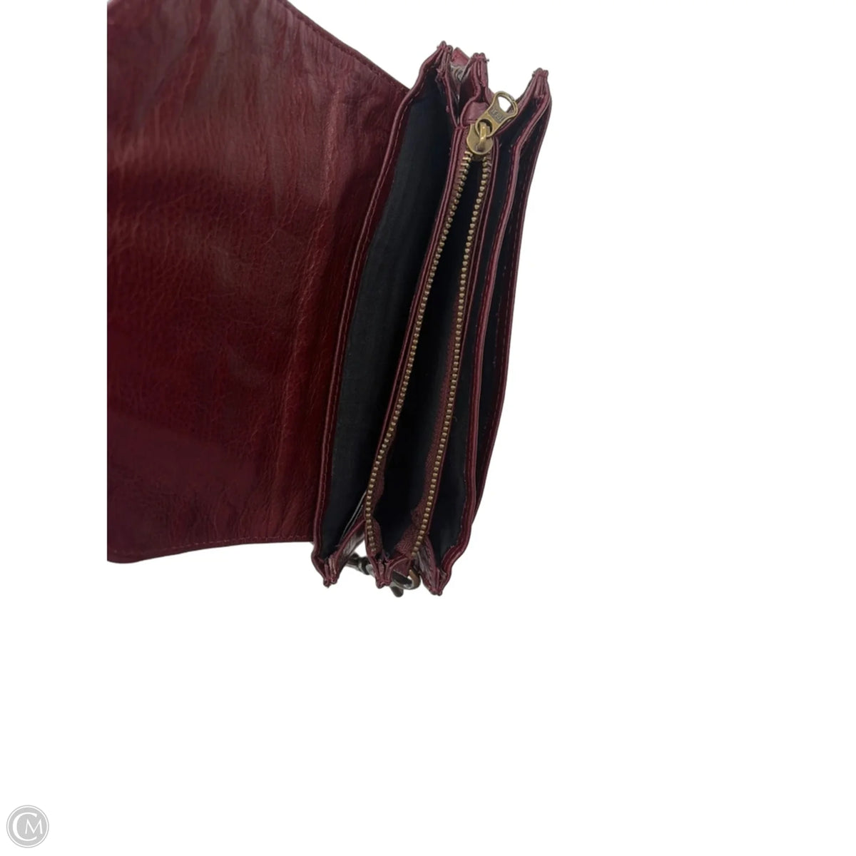 Crossbody Leather By Cmb, Size: Medium