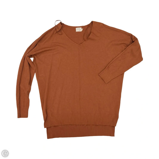 Sweater By Dreamers In Brown, Size: S