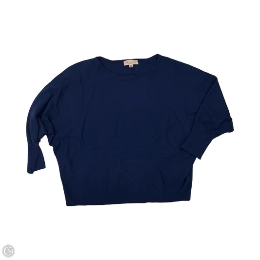 Sweater By Philosophy In Navy, Size: 1x