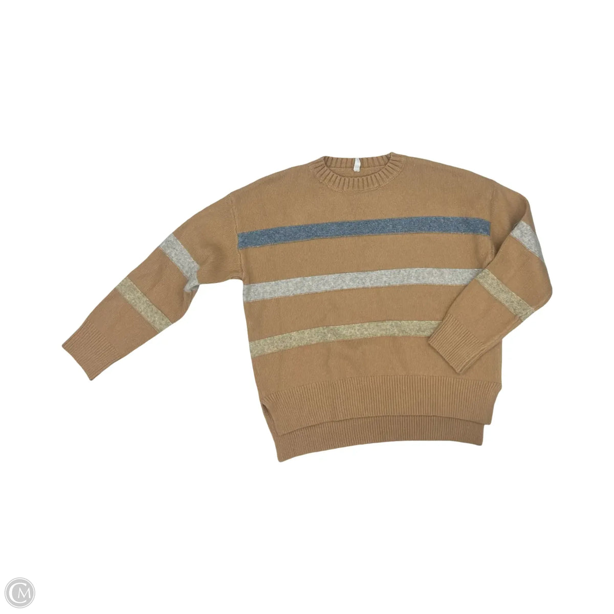 Sweater By Wishlist In Brown & Grey, Size: S