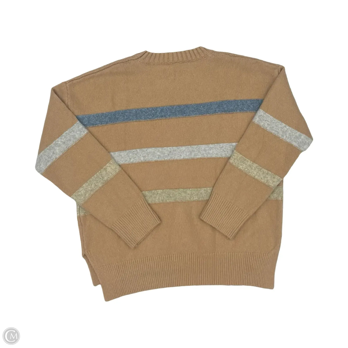 Sweater By Wishlist In Brown & Grey, Size: S