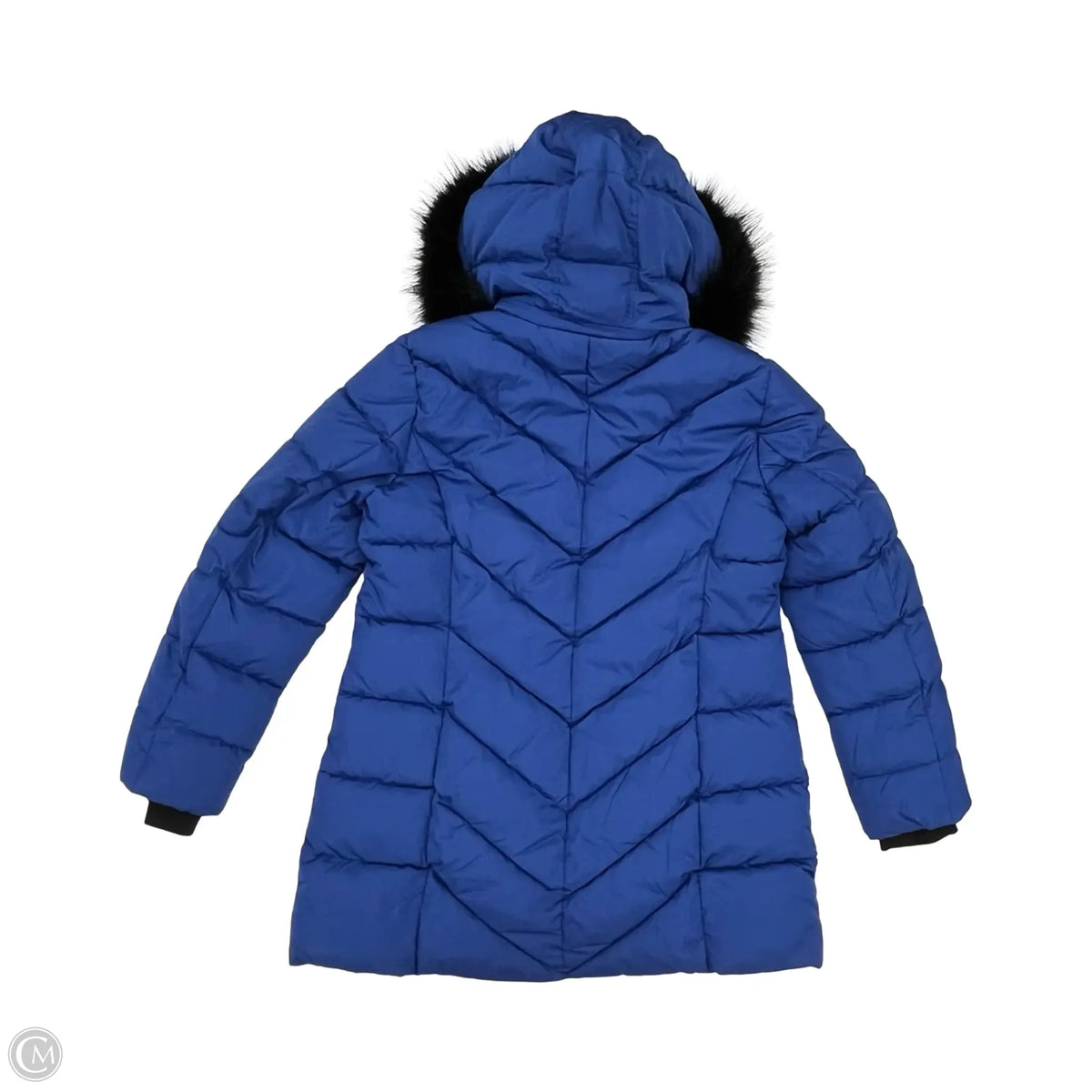 Coat Puffer & Quilted By Cmc In Blue, Size: L