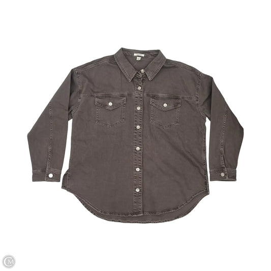 Jacket Denim By Maurices In Mauve, Size: Xl