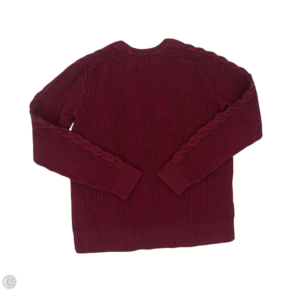 Sweater By Talbots In Red, Size: S