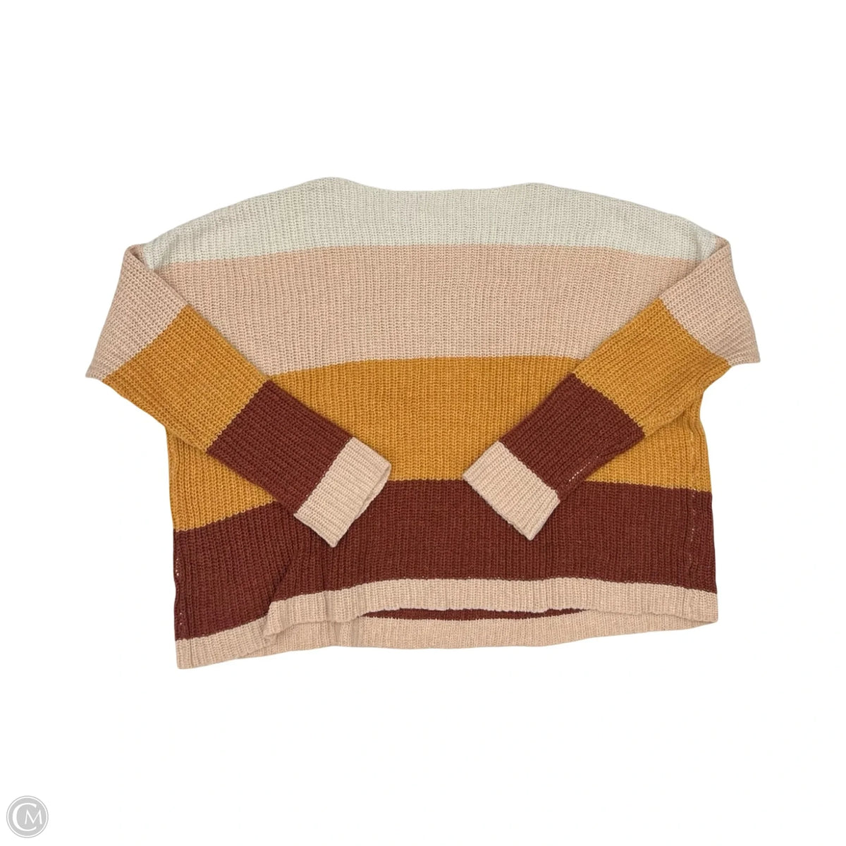 Sweater By Cmf In Striped Pattern, Size: S