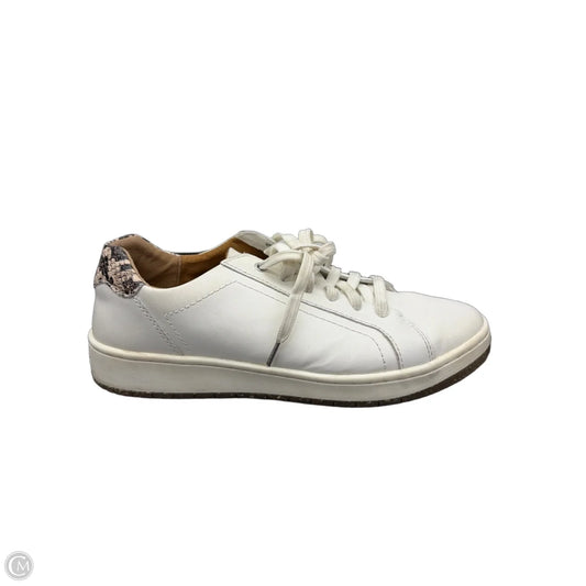 Shoes Sneakers By Aetrex In Brown & White, Size: 7.5