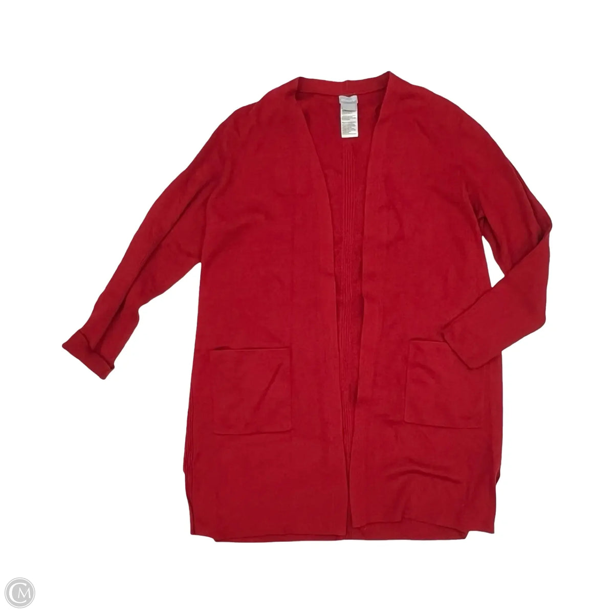 Cardigan By Chicos In Red, Size: L