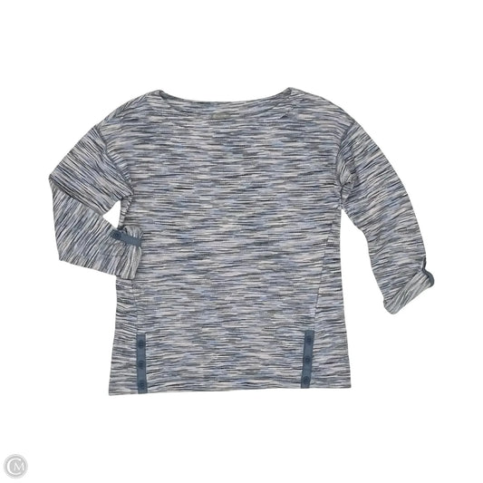 Top 3/4 Sleeve By Talbots In Blue & Pink, Size: Xs