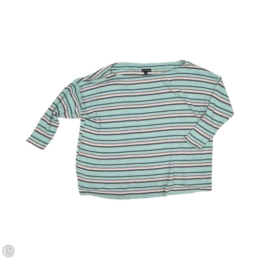 Top Long Sleeve By Lane Bryant In Striped Pattern, Size: 1x