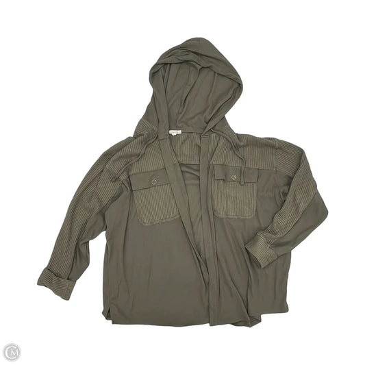 Cardigan By Maurices In Green, Size: 2x