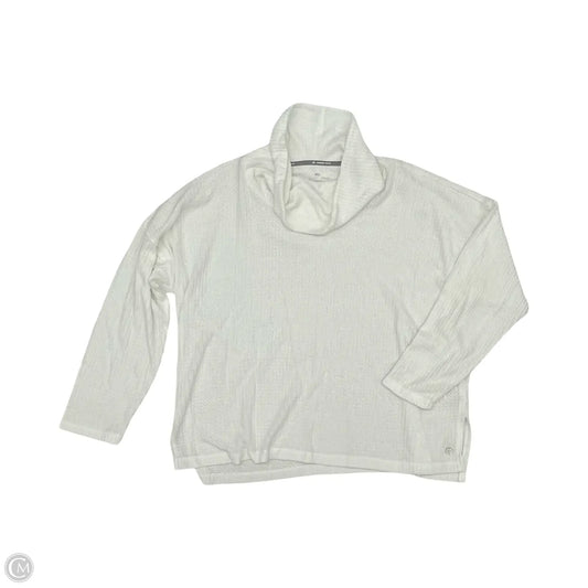 Top Long Sleeve By Andrew Marc In White, Size: 2x