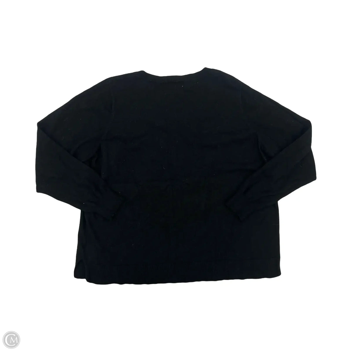 Sweater By Terra & Sky In Black, Size: 1x