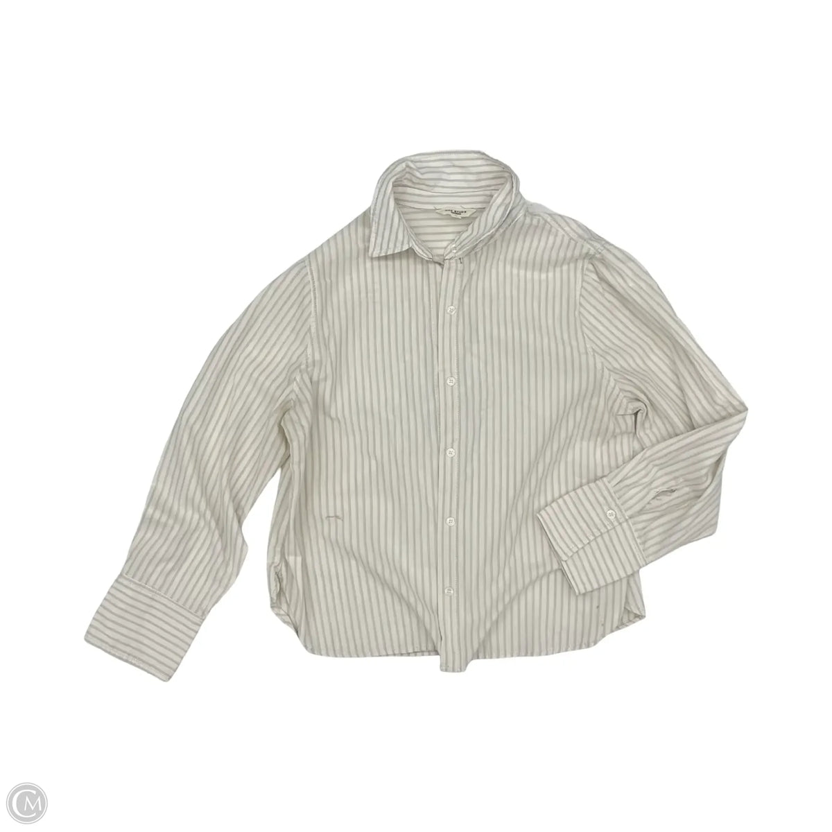 Top Long Sleeve By Max Studio In Striped Pattern, Size: Xl