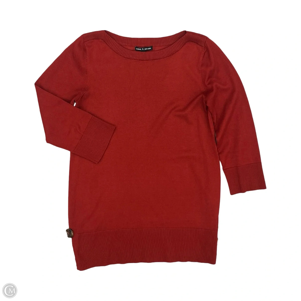 Sweater By Cable And Gauge In Red, Size: M