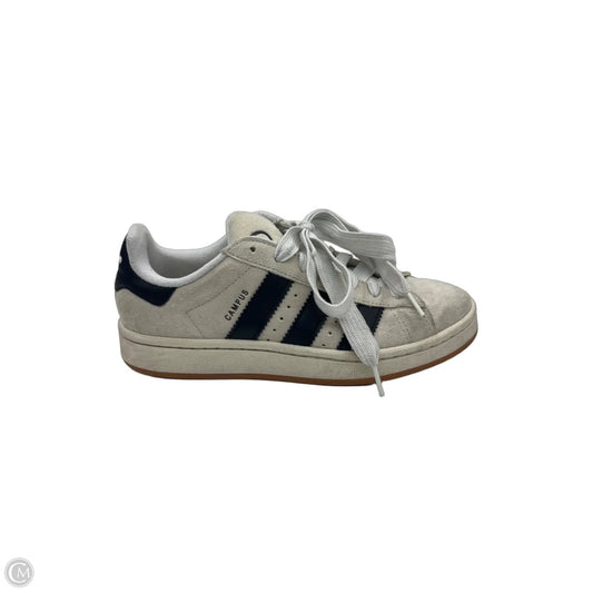 Shoes Sneakers By Adidas In Black & Cream, Size: 8