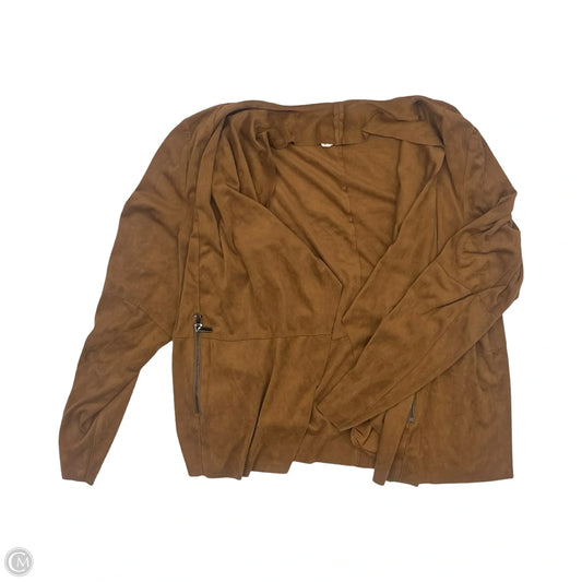 Cardigan By Bagatelle In Brown, Size: 1x