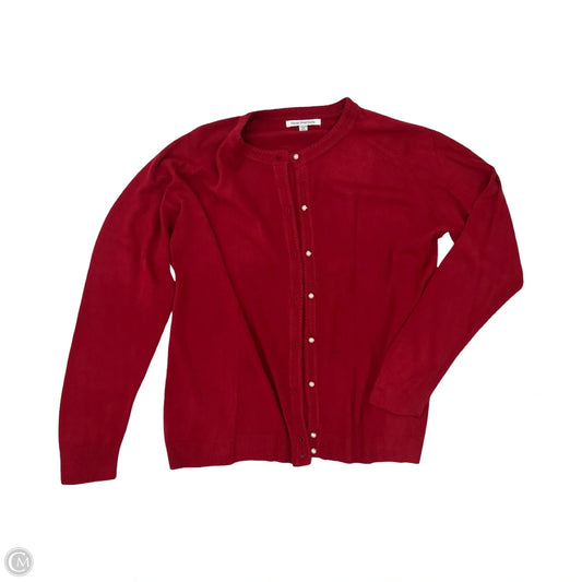 Sweater Cardigan By Mercer Street In Red, Size: Xxl